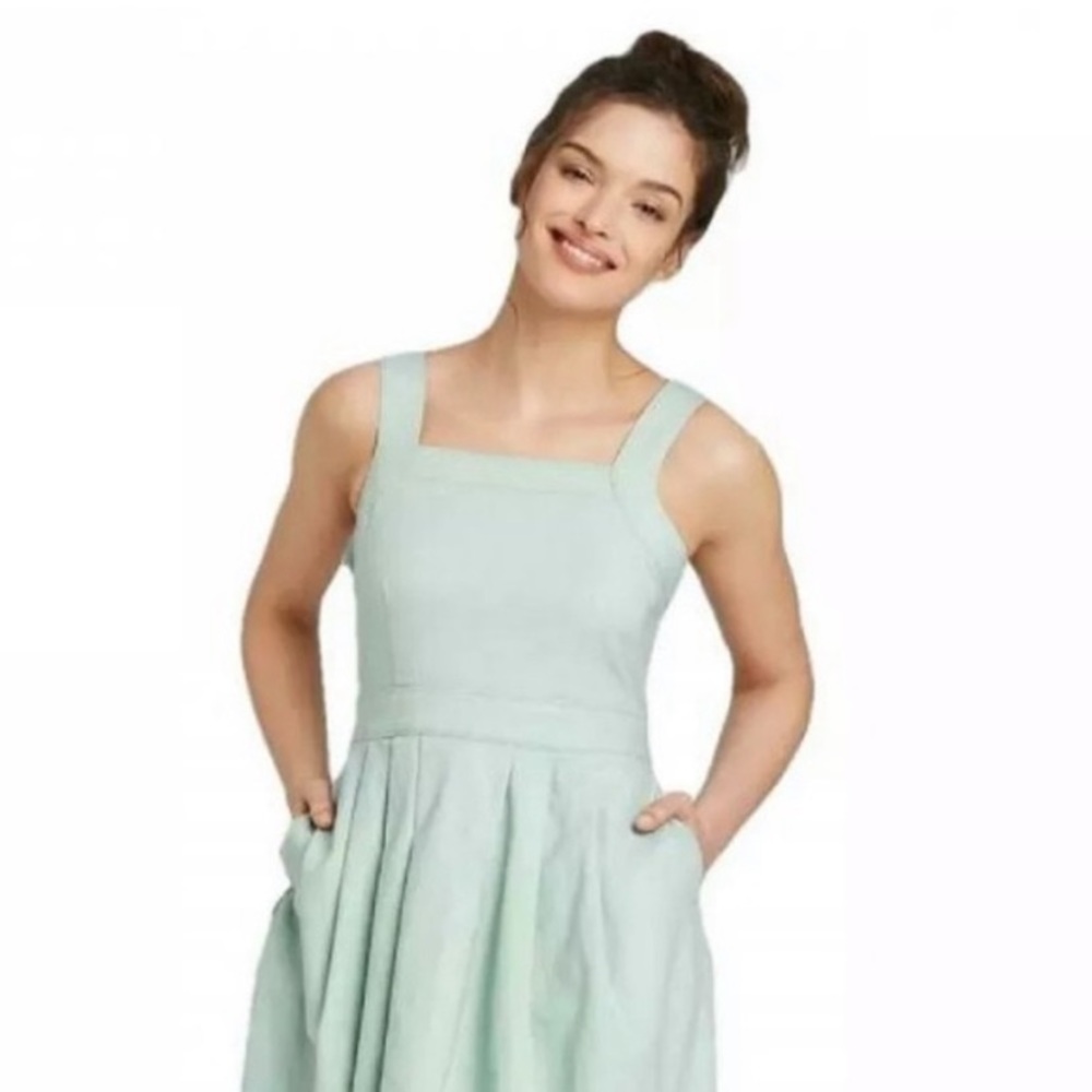 Nwt Universal Thread Mint Sleeveless Sundress Sz 2 - image 3